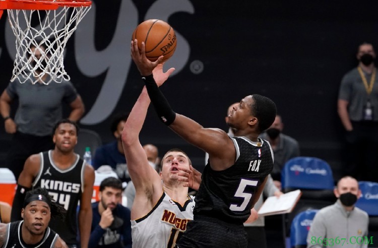 福克斯领衔赛季至今关键时刻总得分榜 哈登第二 詹姆斯第十