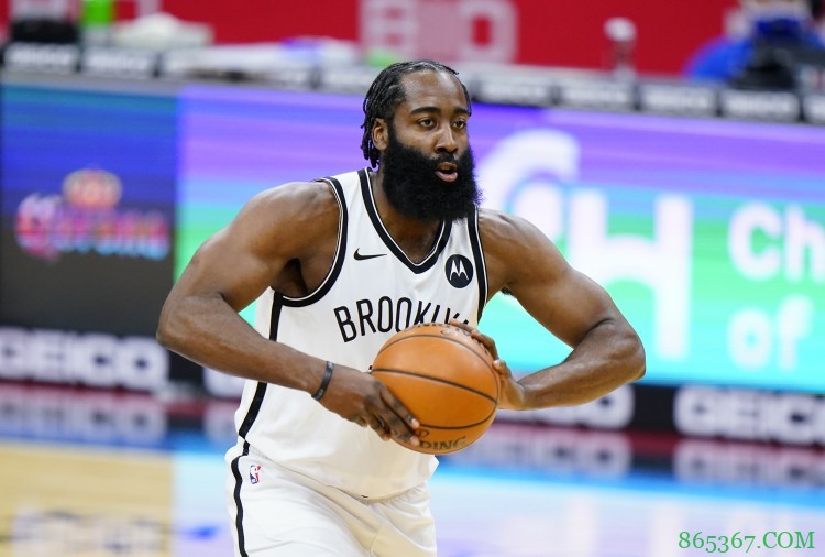 哈登连续第9次入选全明星 现役球员中仅次于詹姆斯