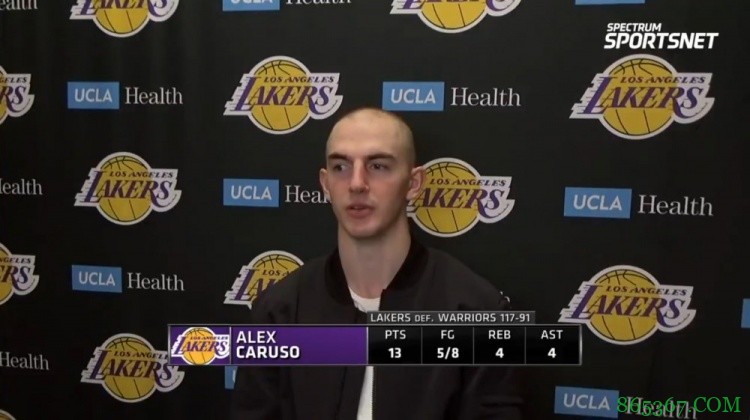 卡鲁索:詹姆斯只打24分钟就能赢球 对我们来说是好事