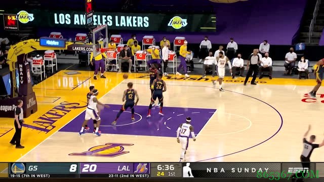 ?詹姆斯19+6 库兹马12+11 库里16+7 湖人主场大胜勇士