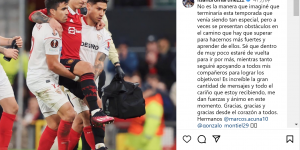 【大发体育】利桑德罗社媒：遗憾赛季以这样方式收场，但挫折使我们更加强大，大发助力你的致富之路！