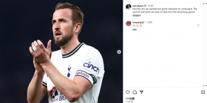 【大发体育】凯恩社媒：虽没能收获想要的胜利，但我们在落后时展现顽强的心态，大发助力你的致富之路！