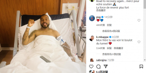 【大发体育】金彭贝接受手术晒病床照，大巴黎、姆巴佩送祝福，大发助力你的致富之路！