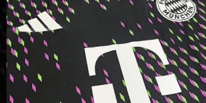 【大发体育】拜仁下赛季客场球衣谍照：黑底搭配紫色和绿色，布满碎钻图案点缀，大发助力你的致富之路！
