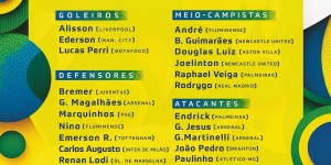 【大发体育】巴西世预赛名单：17岁恩德里克首次入选，安东尼、理查利森落选，大发助力你的致富之路！