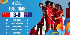 【大发体育】亚洲杯开门红！U17女足3-0澳大利亚 将战泰国日本赛事前3进世少赛，大发助力你的致富之路！
