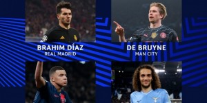 【大发体育】本周欧冠最佳球员候选：迪亚斯、德布劳内、姆巴佩、贡多齐，大发助力你的致富之路！