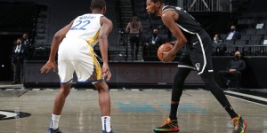 【大发扑克】金州小凯文？杜兰特本赛季干拔三分41.3% 维金斯干拔三分50%