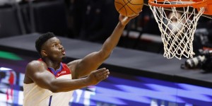 【大发扑克】稳定输出！锡安超六成命中率砍下36分6篮板