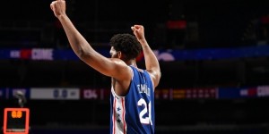 【大发扑克】恩比德230场比赛400封盖 队史第三人