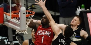 【大发扑克】米德尔顿谈防守锡安：他很强壮 是个很特别的家伙