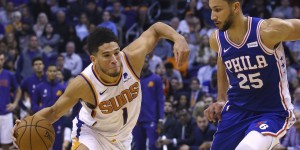 【大发扑克】老里：本西对布克的防守其实不错 但他就是能投进高难度进球