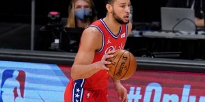 【大发扑克】西蒙斯：真的怀念球场里的球迷 没有比主场座无虚席更棒的事