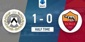 【大发体育】半场-卢卡爆射破门多夫比克进球越位在先 罗马暂0-1乌迪内斯，大发助力你的致富之路！