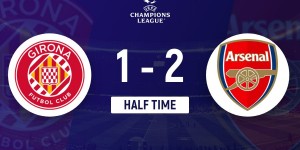 【大发体育】半场-阿森纳2-1赫罗纳 恩瓦内里世界波若日尼奥点射托马斯造点，大发助力你的致富之路！