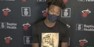 【大发扑克】巴特勒谈与武切维奇跳球：斯波说跳球会影响比赛输赢