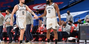 【大发扑克】乔-哈里斯：哈登的传球被严重低估了 他是我搭档过最棒的传球手