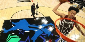 【大发扑克】西蒙斯：训练中没亲过篮筐 这个动作是利拉德的建议