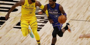 【大发扑克】欧文全明星赛三次拿到至少20分10助攻 联盟次数最多