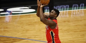 【大发扑克】并列第一！锡安连续以五成或以上命中率砍下20+场次定格为25场