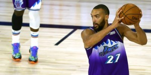 【大发扑克】效率惊人！戈贝尔砍下19分18篮板 英格尔斯贡献21分6篮板4助攻