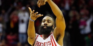 【大发扑克】登峰造极！火箭队史得分50+次数：哈登23次 其余7人合计10次