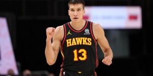 【大发扑克】4月份以来博格丹共投进93记3分 三分命中率高达49.7％