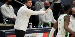 【大发扑克】史蒂文斯：篮网很强但我们也有出色的球员 很期待这个系列赛