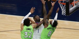 【大发扑克】原始力量！锡安无跳投17中14砍下37+9+8