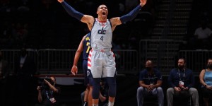 【大发扑克】威少谈即将对阵76人：希望我们能震惊世界