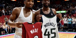 【大发扑克】韦德：米切尔像是我的小兄弟 我会将我所学全部教给他