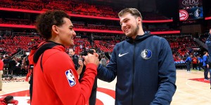 【大发扑克】绝代双骄！077和吹羊22岁之前季后赛砍45+10助&历史唯二