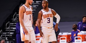 【大发扑克】马龙：布克与保罗是NBA最好的后场组合之一