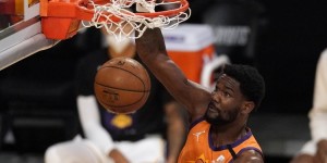 【大发扑克】艾顿生涯前8场季后赛命中率均60%+ NBA历史首人