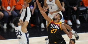 【大发扑克】高效！戈贝尔13投10中独砍23分15篮板2助攻3盖帽