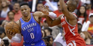 【大发扑克】两年前的今天：火箭和雷霆完成交易 保罗与威少互换东家