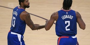 【大发扑克】曼恩：小卡与乔治本赛季成长了很多 他们很好地领导了球队