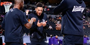 【大发扑克】布克：我整个高中时期都穿保罗的鞋打球 CP3刻在我的篮球生涯里