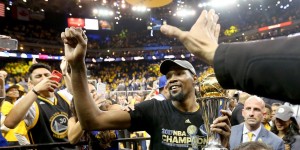 【大发扑克】杜兰特谈加入勇士的选择：不需要思考 再来一百万次还会这样选