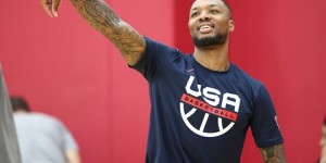 【大发扑克】三分雨！利拉德成为美国男篮在奥运会第4位单场命中7+三分的球员