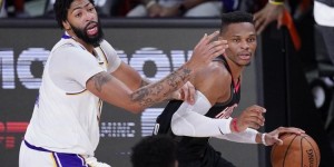 【大发扑克】过去5个赛季跳投有效命中率 威少倒数第一 浓眉倒数第二