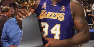 【大发扑克】奥尼尔：02年湖人对篮网总决十分无聊 对方中锋不堪一击