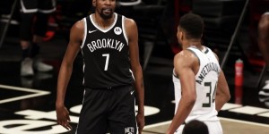 【大发扑克】KD：篮网与雄鹿恩怨多在球迷层面 季后赛得多碰几次才算死敌