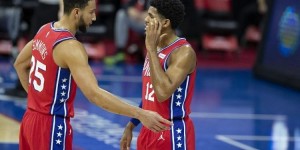 【大发扑克】T-哈里斯谈队友们对西蒙斯归队的反应：大家都是成年人了