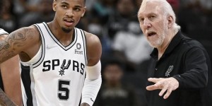 【大发扑克】表现不俗！马刺后卫穆雷13中8砍下20分7篮板7助攻