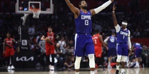 【大发扑克】状态出色！乔治近三场场均砍下35.3分7.7篮板 命中率56.3%