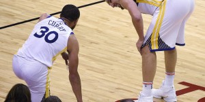 【大发扑克】克莱谈库里和妻子的新节目：我还没被邀请 某天或和Rocco一起参加