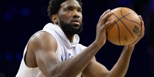 【大发扑克】恩比德：没有什么能阻止我 季后赛结束前都不会对拇指做手术