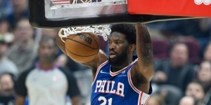 【大发扑克】恩比德：享受看多伦多球迷回家的画面 哈里斯总能贡献关键防守