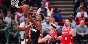 【大发扑克】东部季后赛完整对阵：猛龙VS76人 雄鹿对阵公牛